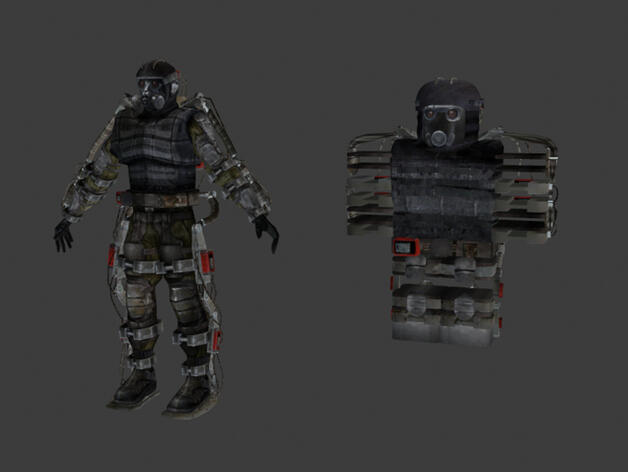 Stalker Exoskeleton (Textured)